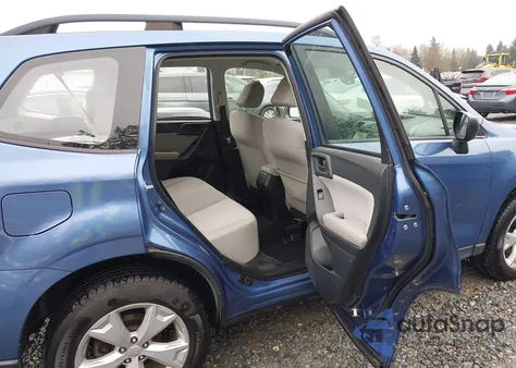 2016 Subaru Forester 2.5I z USA, uszkodzony, nr VIN JF2SJABC9GH488543